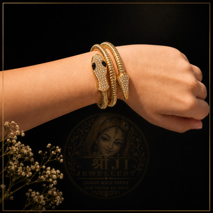 Golden Snake Bracelet