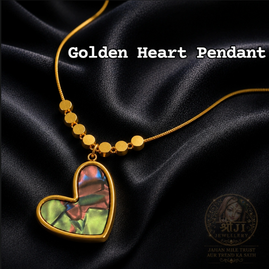 Golden Heart Pendant